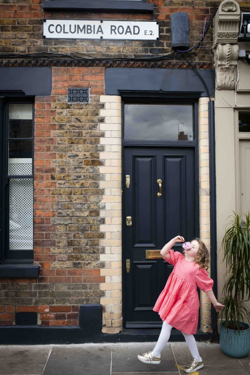 London family on a photoshoot