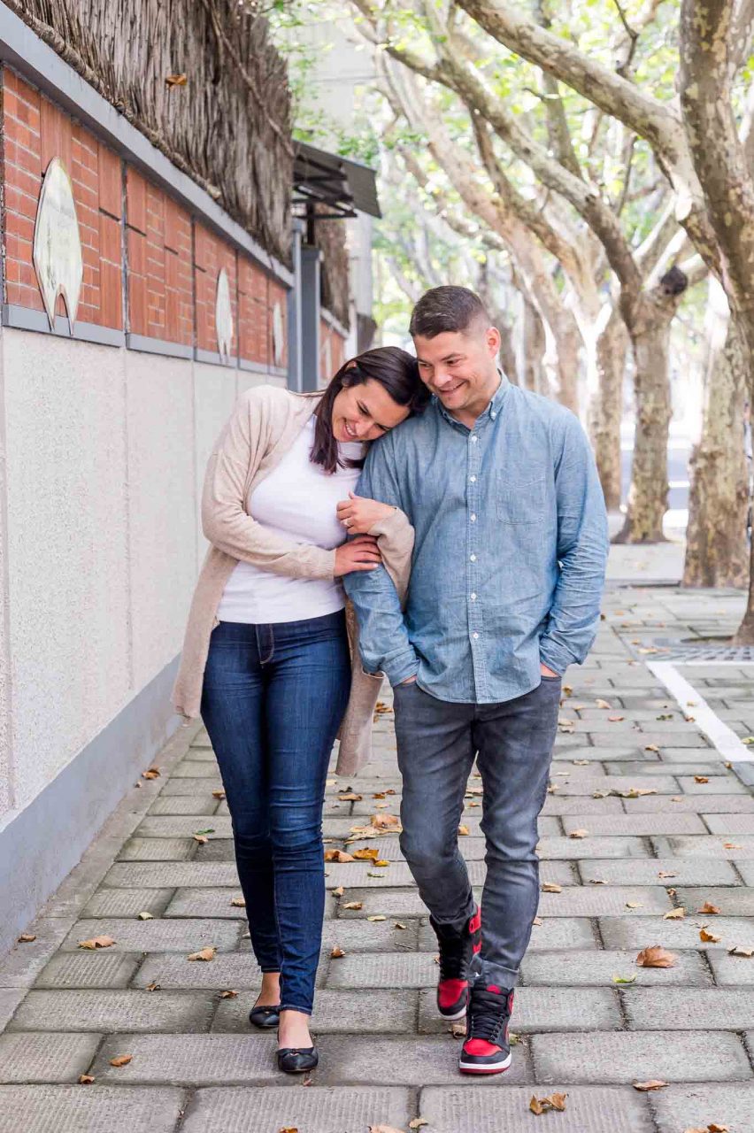 Engagement photoshoot in London