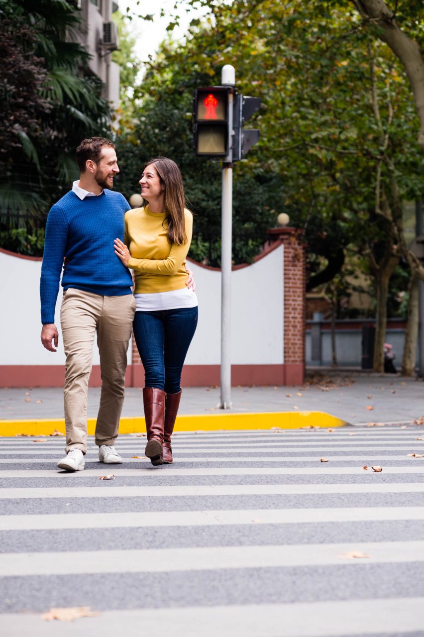 Engagement shoot in Shanghai